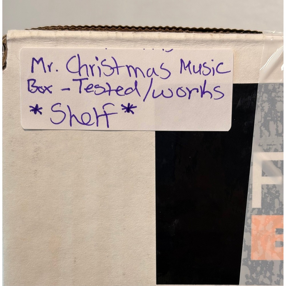 Craftsman Music Box Unisex OS Brown Excellent 75th Anniversary Mr Christmas Elf - Picture 7 of 7